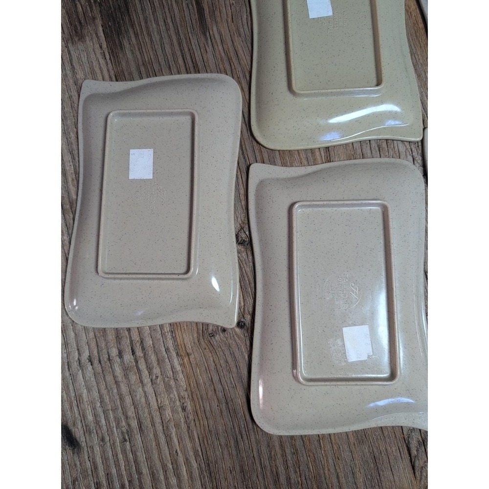 Tai Hong Wei Ware No 1609 Six 8" X 5" Rectangular Sushi Appetizer Plates (6) - Picture 15 of 16
